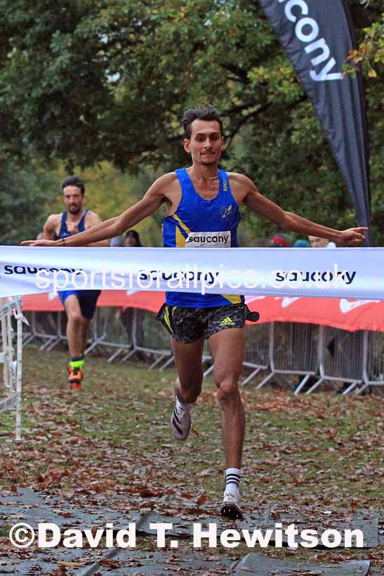 Senior Men, 2022 National Cross Country Relays, Berry Hill Park, Mansfield.  Photo: David T. Hewitson/Sports for All Pics